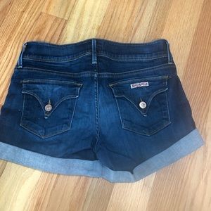 Hudson jeans mid thigh short size 28 cuffed